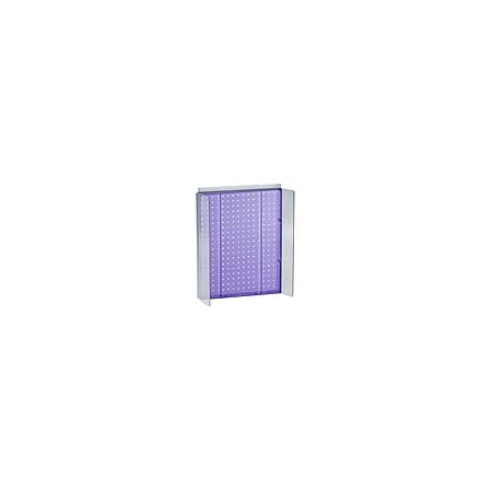 Azar Displays 16"W x 20.25"H Pegboard Powerwing Display 700357-PUR